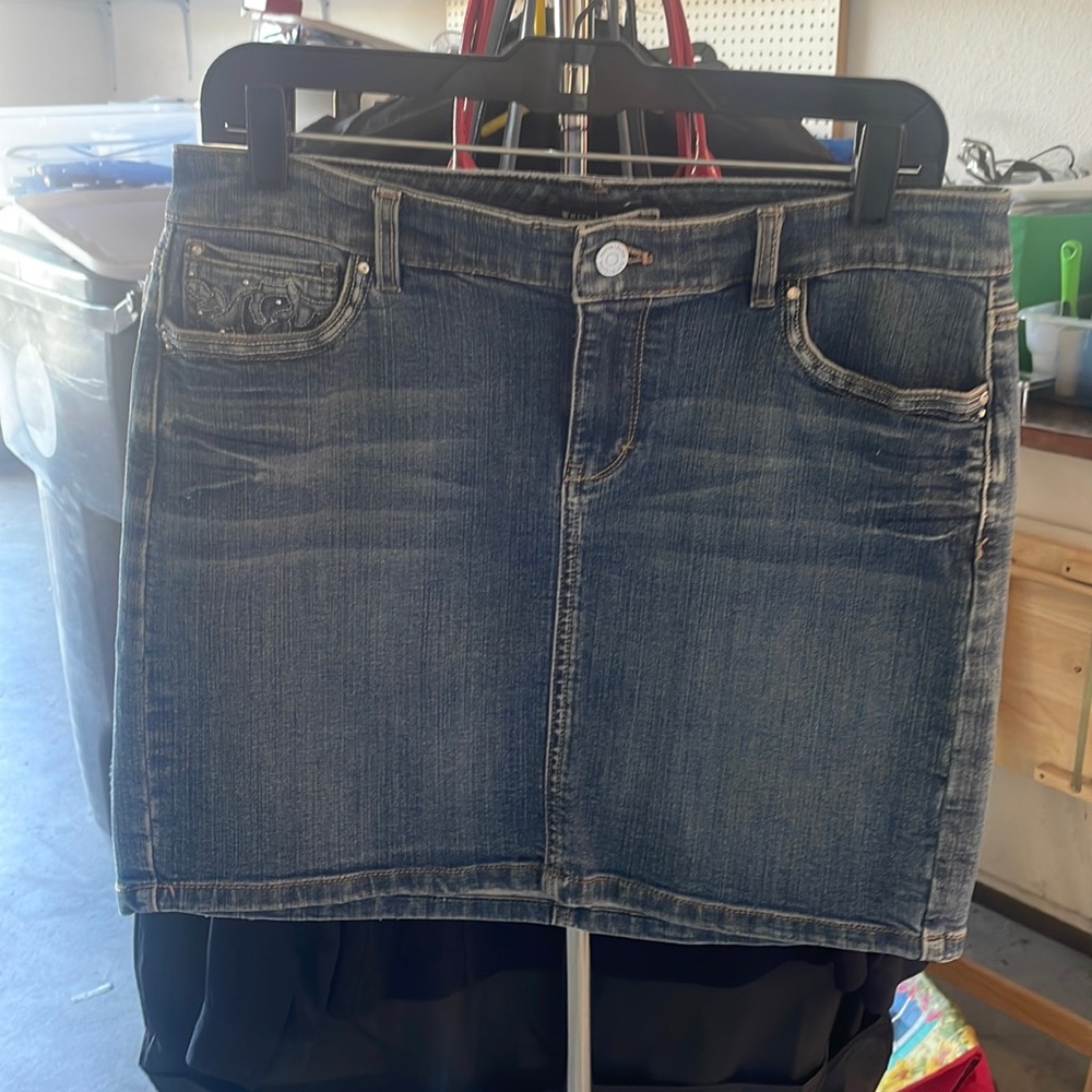 Jean skirt